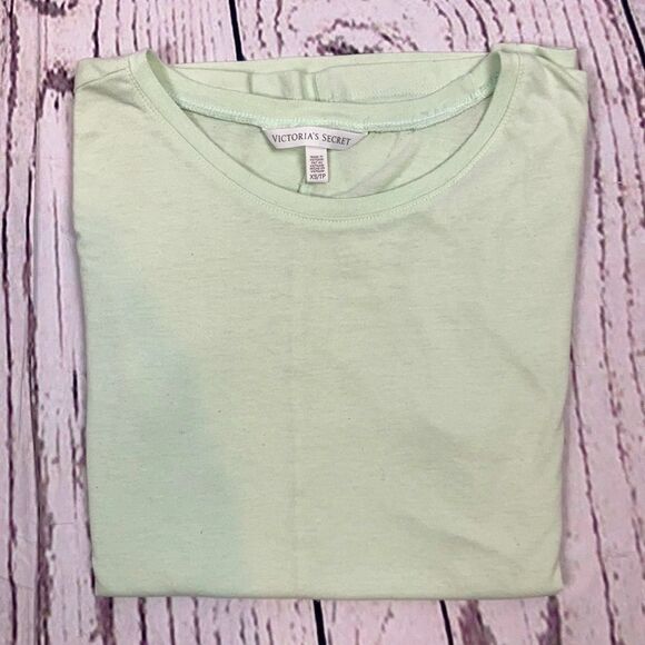 Victoria’s Secret Green Short Sleeve Tee - Picture 3 of 3